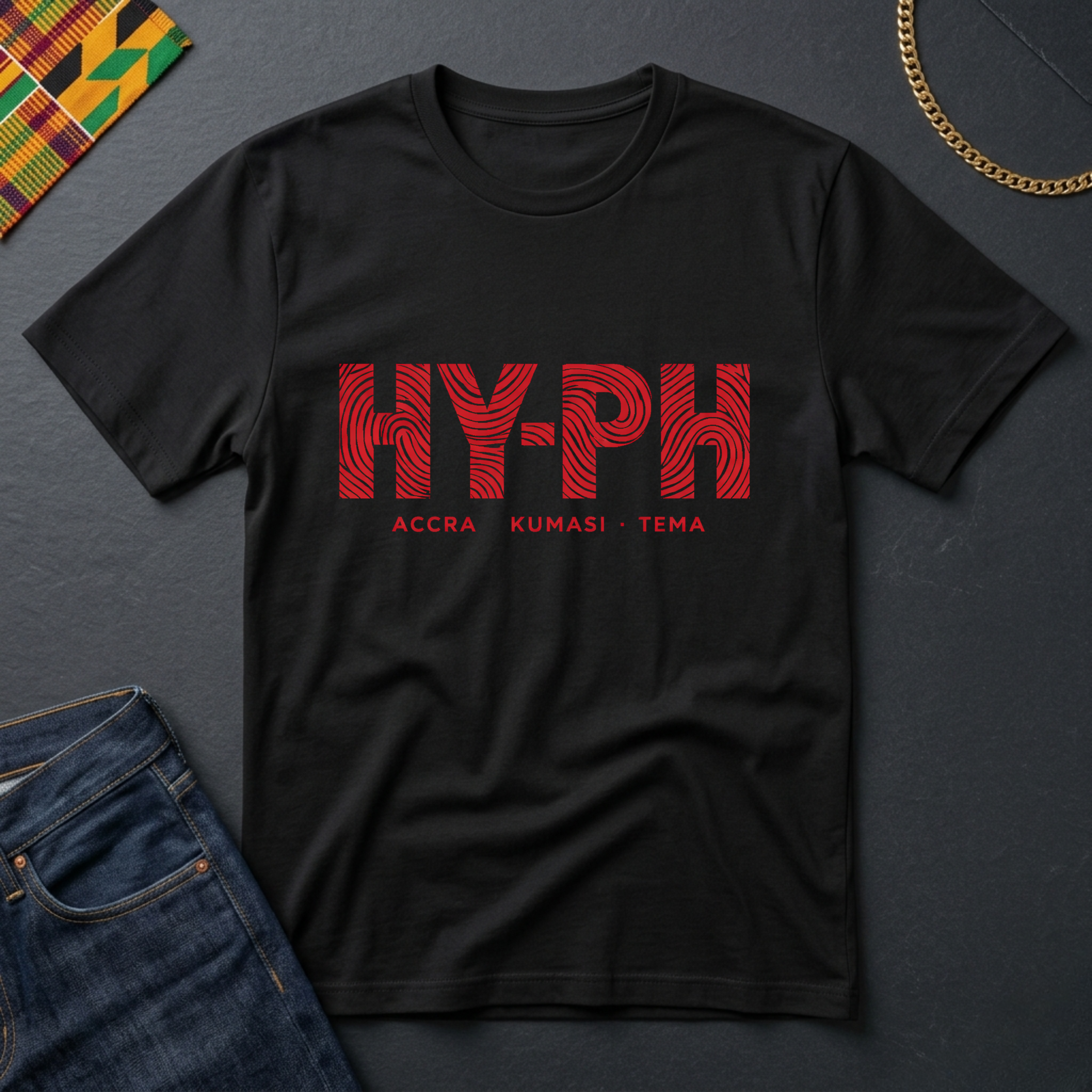 Accra Kumasi Tema - Red